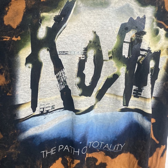 KORN Concert tee 2013’ Path of totality XL+925 Italy chain Slipknot🎸Pick - Picture 5 of 15